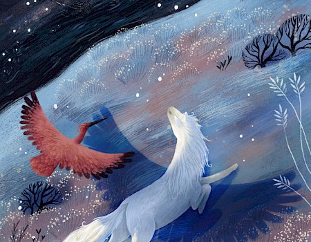 Illustration "moonshine wings"