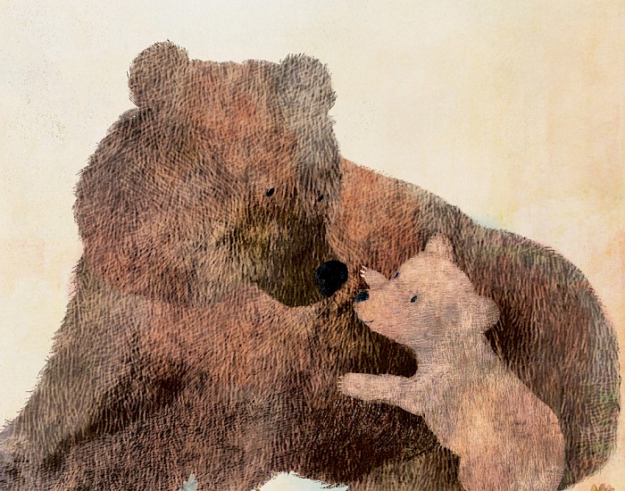 Illustration from "A Story For Small Bear", published 2020 by Schwartz & Wade