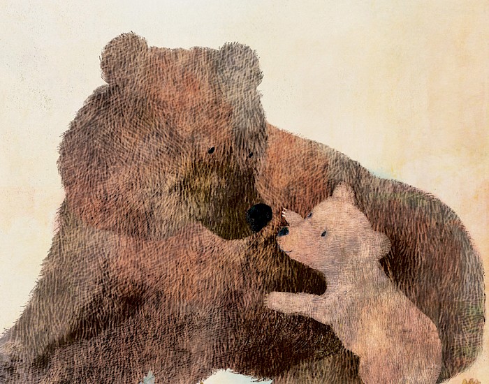 Illustration aus "A Story For Small Bear", erschienen 2020 im Verlag Schwartz & Wade