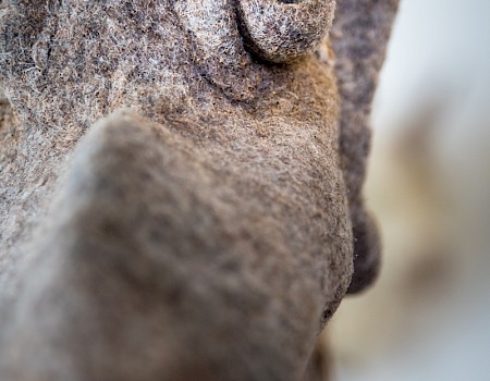 This stone face... (Photo: Michael Orth)