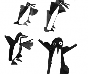 Illustration "pingviinit"