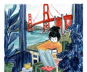 travel sketching - San Francisco