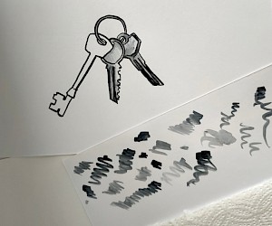 studio work "keys"