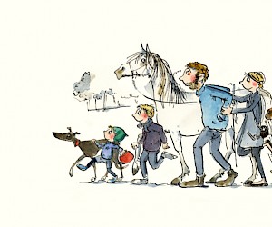 Illustration from "NILS - Eine Graphic Novel über Tod und Wut. Und von Mut.", published 2020 by Carlsen