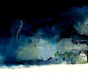 Illustration from "NILS - Eine Graphic Novel über Tod und Wut. Und von Mut.", published 2020 by Carlsen