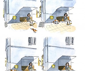 Illustration aus "Mein Freund Rilke"