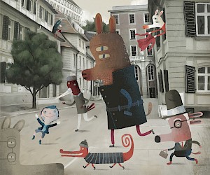 Illustration "Mis Amigos invisibles"